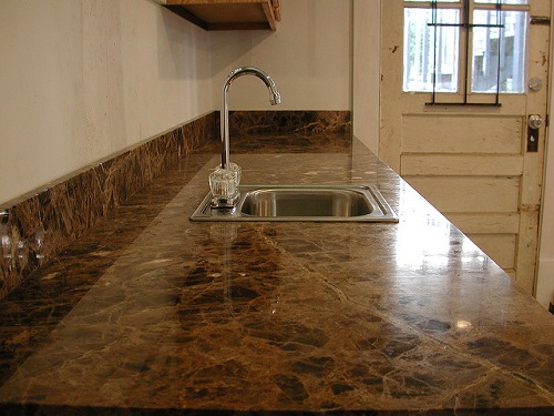 Marble countertop